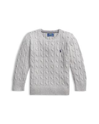 Boys' Cable-Knit Cotton Sweater - Little Kid by RALPH LAUREN