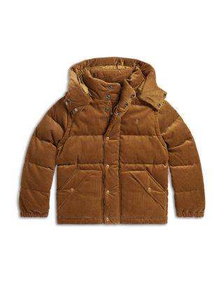 Boys' Convertible Corduroy Down Jacket - Big Kid by RALPH LAUREN