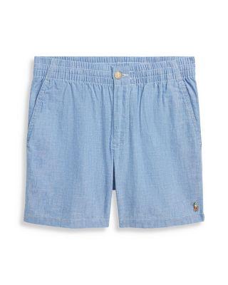 Boys' Cotton Chambray Shorts - Big Kid by RALPH LAUREN