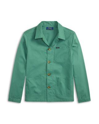 Boys' Cotton Chino Overshirt - Big Kid by RALPH LAUREN
