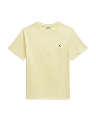 Boys' Cotton Jersey Crewneck Tee - Big Kid by RALPH LAUREN