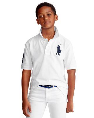 Boys' Cotton Mesh Polo - Big Kid by RALPH LAUREN