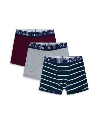Boys' Cotton Stretch Jersey Boxer Briefs by RALPH LAUREN