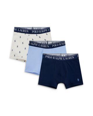 Boys' Cotton Stretch Jersey Boxer Briefs by RALPH LAUREN