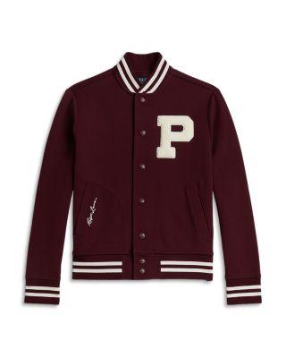 Boys' Double Knit Letter Jacket - Big Kid by RALPH LAUREN