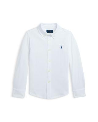Boys' Featherweight Cotton Mesh Shirt - Little Kid by RALPH LAUREN