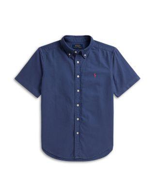 Boys' Garment Dyed Cotton Oxford Shirt - Big Kid by RALPH LAUREN