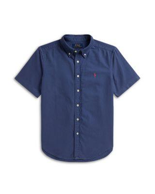 Boys' Garment Dyed Cotton Oxford Shirt - Little Kid by RALPH LAUREN