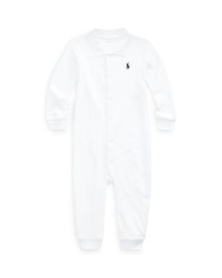 Boys' Interlock Solid Coverall - Baby by RALPH LAUREN