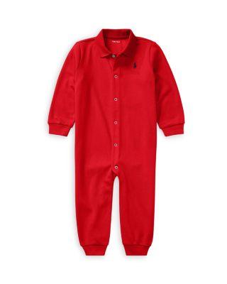 Boys' Interlock Solid Coverall - Baby by RALPH LAUREN