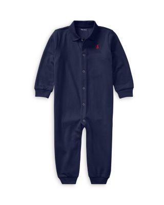 Boys' Interlock Solid Coverall - Baby by RALPH LAUREN
