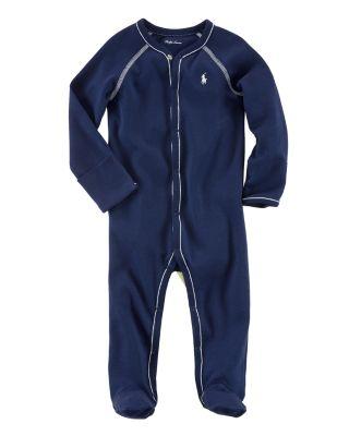 Boys' Layette Solid Footie - Baby by RALPH LAUREN