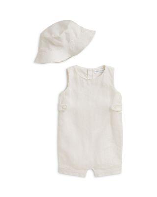 Boys' Linen Shortall & Bucket Hat - Baby by RALPH LAUREN