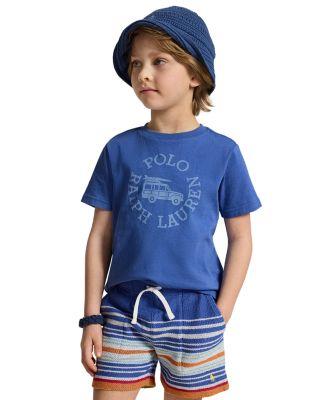Boys' Logo Cotton Jersey Tee - Little Kid by RALPH LAUREN