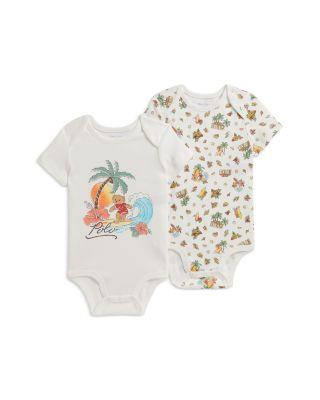 Boys' Polo Bear Cotton Bodysuit 2-Pack - Baby by RALPH LAUREN