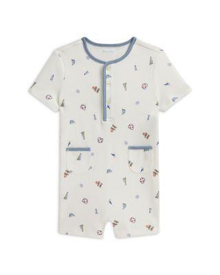 Boys' Polo Bear Cotton Henley Shortall - Baby by RALPH LAUREN