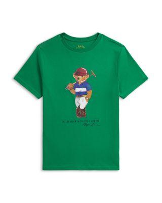Boys' Polo Bear Cotton Jersey Tee - Big Kid by RALPH LAUREN
