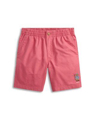 Boys' Polo Bear Cotton Oxford Shorts - Big Kid by RALPH LAUREN