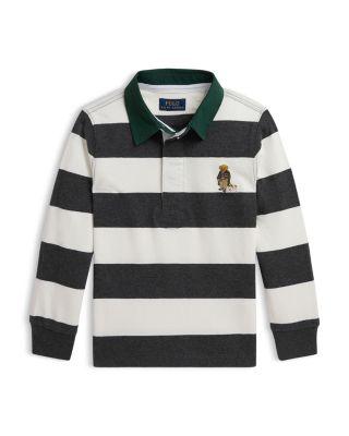 Boys' Polo Bear Cotton Rugby Shirt - Little Kid by RALPH LAUREN