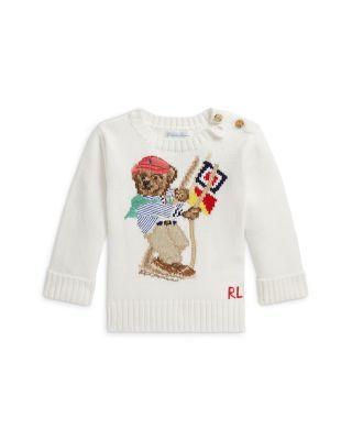 Boys' Polo Bear Cotton Sweater - Baby by RALPH LAUREN