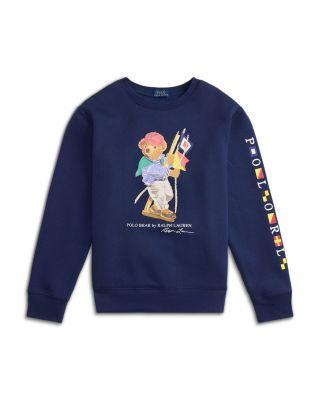 Boys' Polo Bear Fleece Sweatshirt - Little Kid by RALPH LAUREN