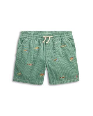 Boys' Polo Prepster Embroidered Corduroy Shorts - Big Kid by RALPH LAUREN
