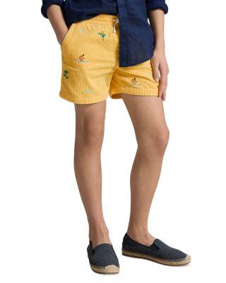 Boys' Polo Prepster Embroidered Corduroy Shorts - Big Kid by RALPH LAUREN