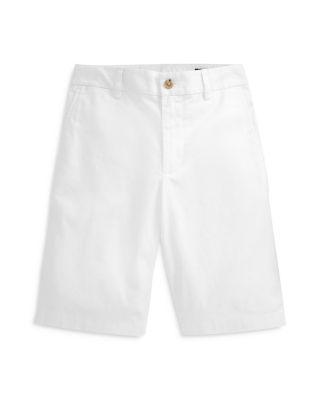 Boys' Straight Fit Stretch Twill Shorts - Little Kid by RALPH LAUREN