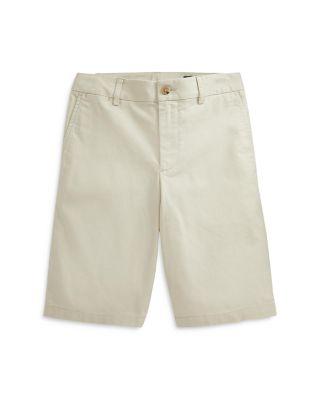 Boys' Straight Fit Stretch Twill Shorts - Little Kid by RALPH LAUREN