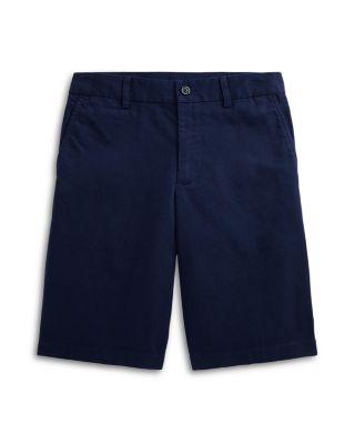 Boys' Straight Fit Stretch Twill Shorts - Little Kid by RALPH LAUREN