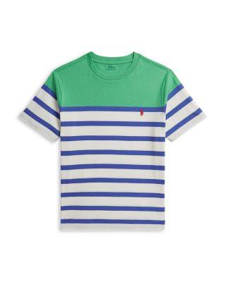Boys' Striped Cotton Jersey Tee - Little Kid by RALPH LAUREN