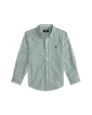 Boys' Striped Cotton Poplin Shirt - Little Kid by RALPH LAUREN