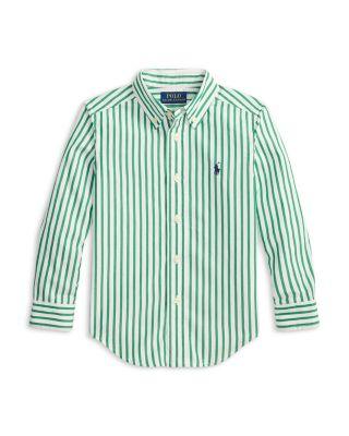 Boys' Striped Cotton Poplin Shirt - Little Kid by RALPH LAUREN