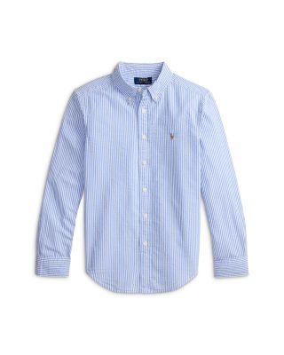 Boys' Striped Cotton Seersucker Shirt - Little Kid by RALPH LAUREN