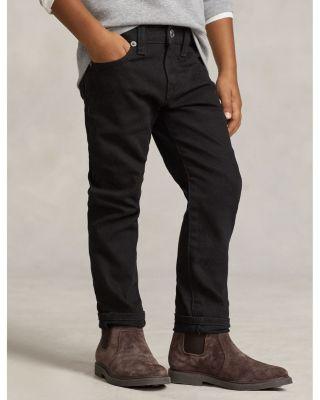 Boys' Sullivan Slim Stretch Jeans in Baker Black - Little Kid by RALPH LAUREN