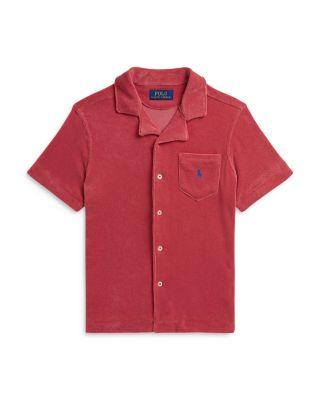 Boys' Terry Camp Shirt - Big Kid by RALPH LAUREN