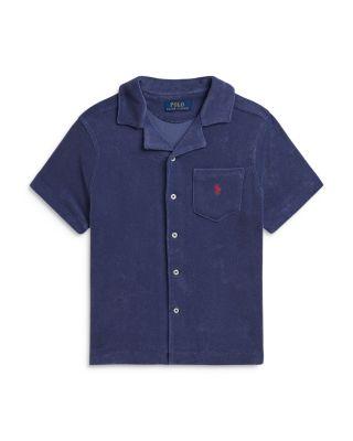 Boys' Terry Camp Shirt - Big Kid by RALPH LAUREN