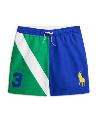 Boys' Traveler Big Pony Swim Trunks - Big Kid by RALPH LAUREN
