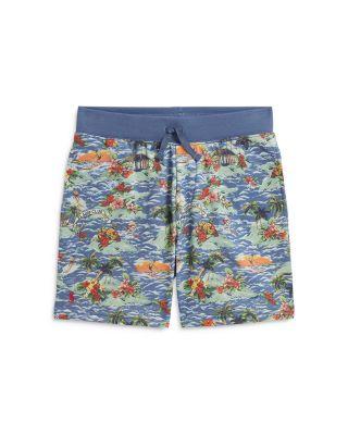 Boys' Tropical Print French Terry Shorts - Big Kid by RALPH LAUREN