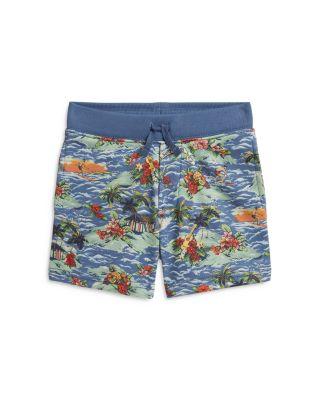 Boys' Tropical Print French Terry Shorts - Little Kid by RALPH LAUREN