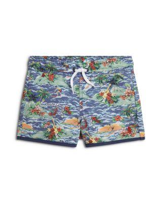 Boys' Tropical Print Swim Trunks - Little Kid by RALPH LAUREN