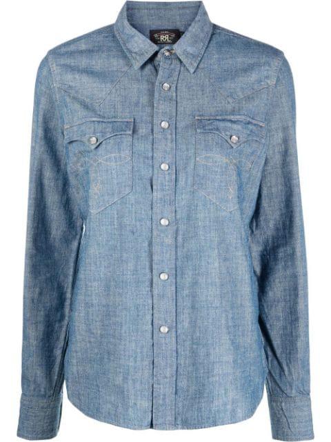 Buffalo denim western shirt by RALPH LAUREN