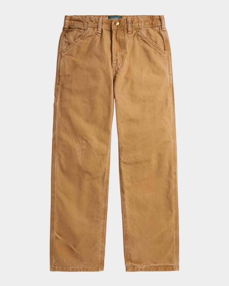 Boy's Canvas Carpenter Jeans by RALPH LAUREN CHILDRENSWEAR