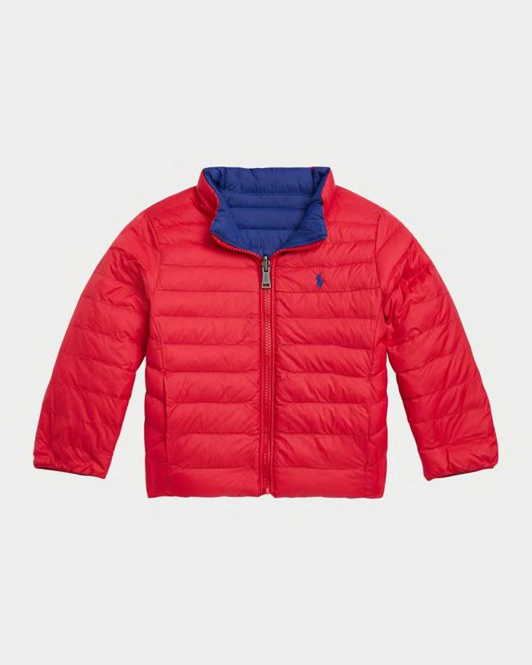 Boy's Recycled Puffer Jacket, Size 5-7 by RALPH LAUREN CHILDRENSWEAR