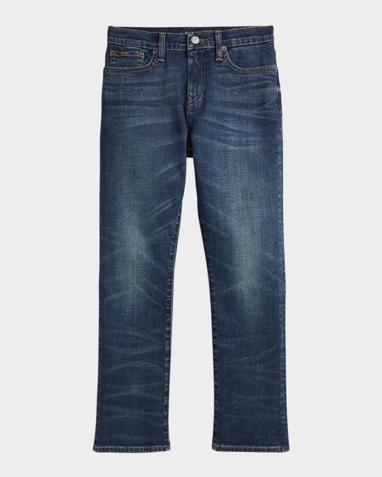 Boy's Rigid Denim Bootcut Jeans by RALPH LAUREN CHILDRENSWEAR