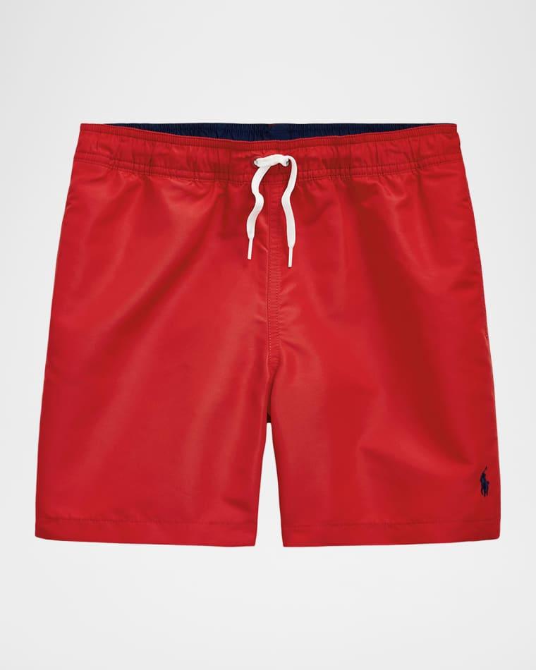 Boy's Traveler Swim Trunks, Size S-XL by RALPH LAUREN CHILDRENSWEAR