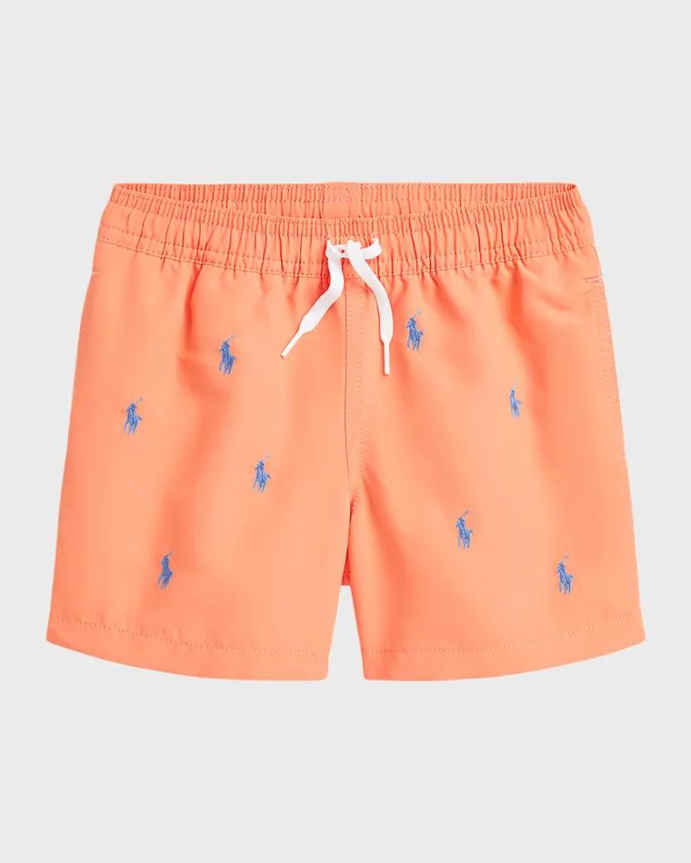 Boy's Traveler Swim Trunks by RALPH LAUREN CHILDRENSWEAR