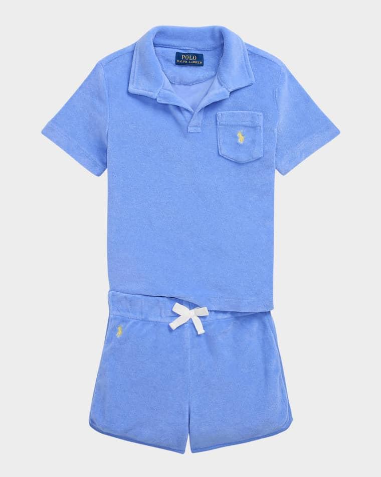 Boy's Two-Piece French Terry Set by RALPH LAUREN CHILDRENSWEAR