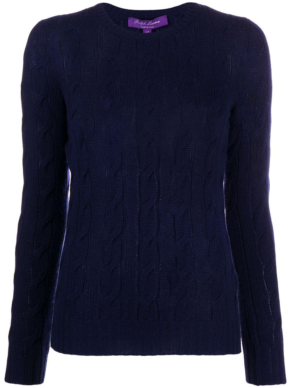 CLASSIC CABLE-LS CN-LONG SLEEVE-SWEATER by RALPH LAUREN