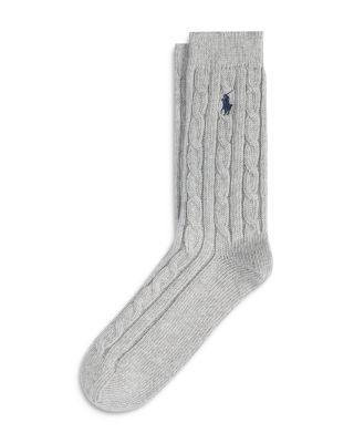 Cable Knit Socks by RALPH LAUREN